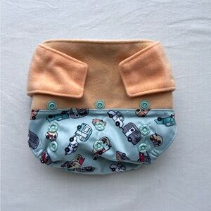 Grovia Hybrid Re-usable Diaper Shell Hook & Loop Closure - Adventure
